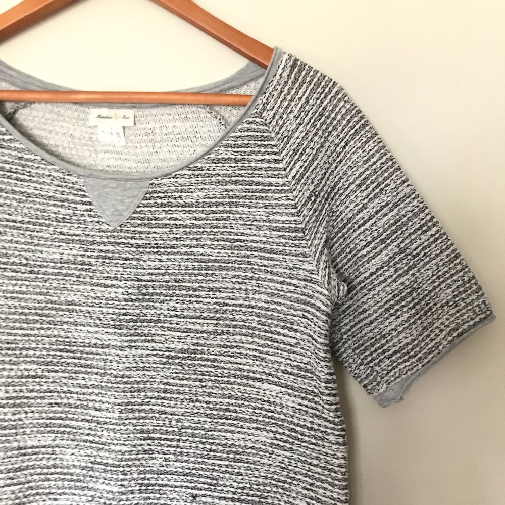 Meadow Rue M Anthro pockets short sleeve tunic